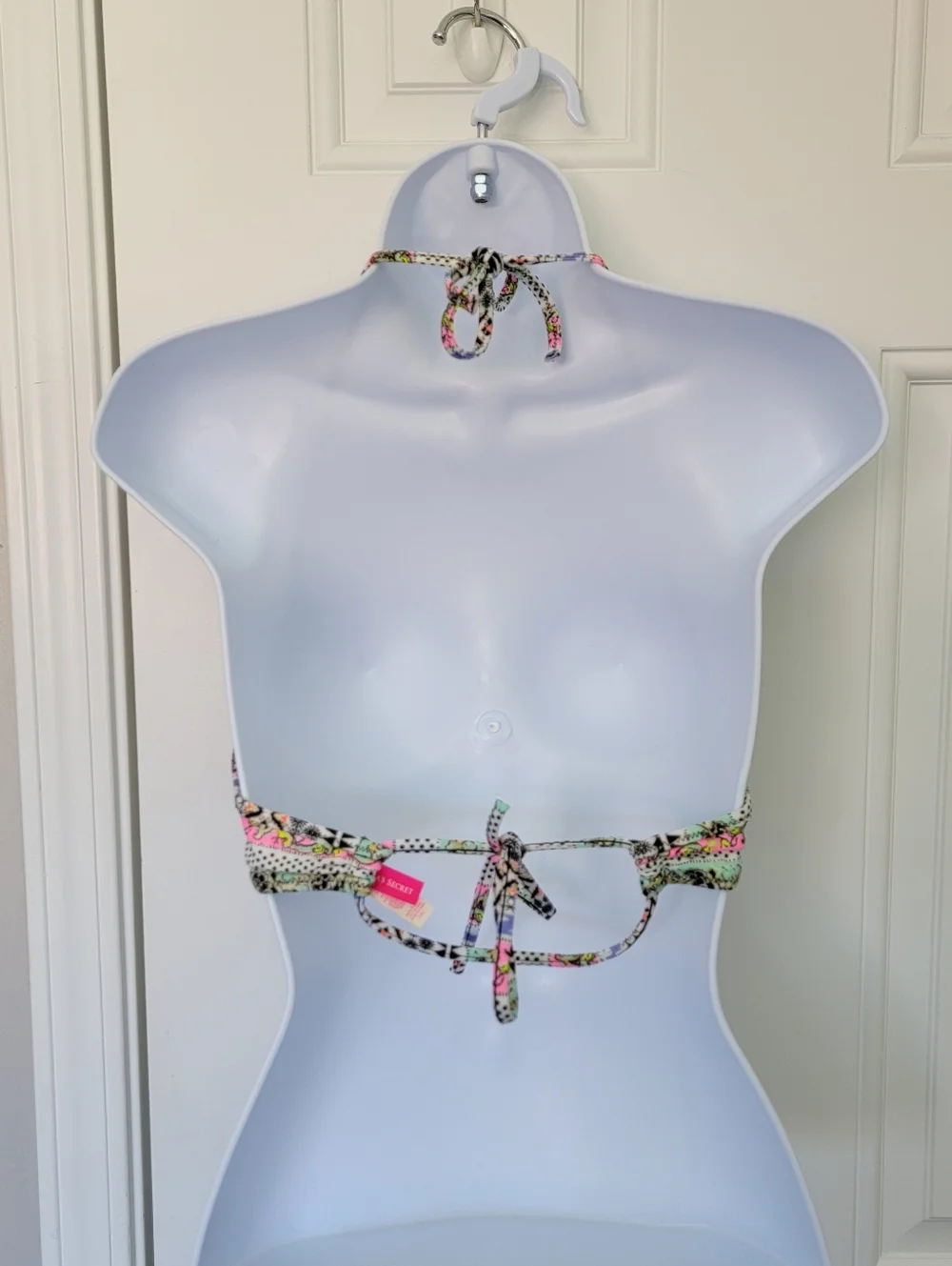 Victoria's Secret Fabulous underwire bikini top multi-colored Geometric Size 34C - Picture 7 of 9